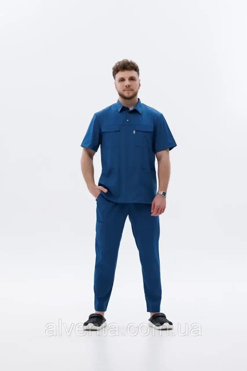 Медичний стрейч костюм Монреаль, Джинс