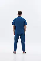 Медичний стрейч костюм Монреаль, Джинс, фото 3