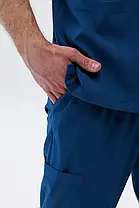 Медичний стрейч костюм Монреаль, Джинс, фото 5