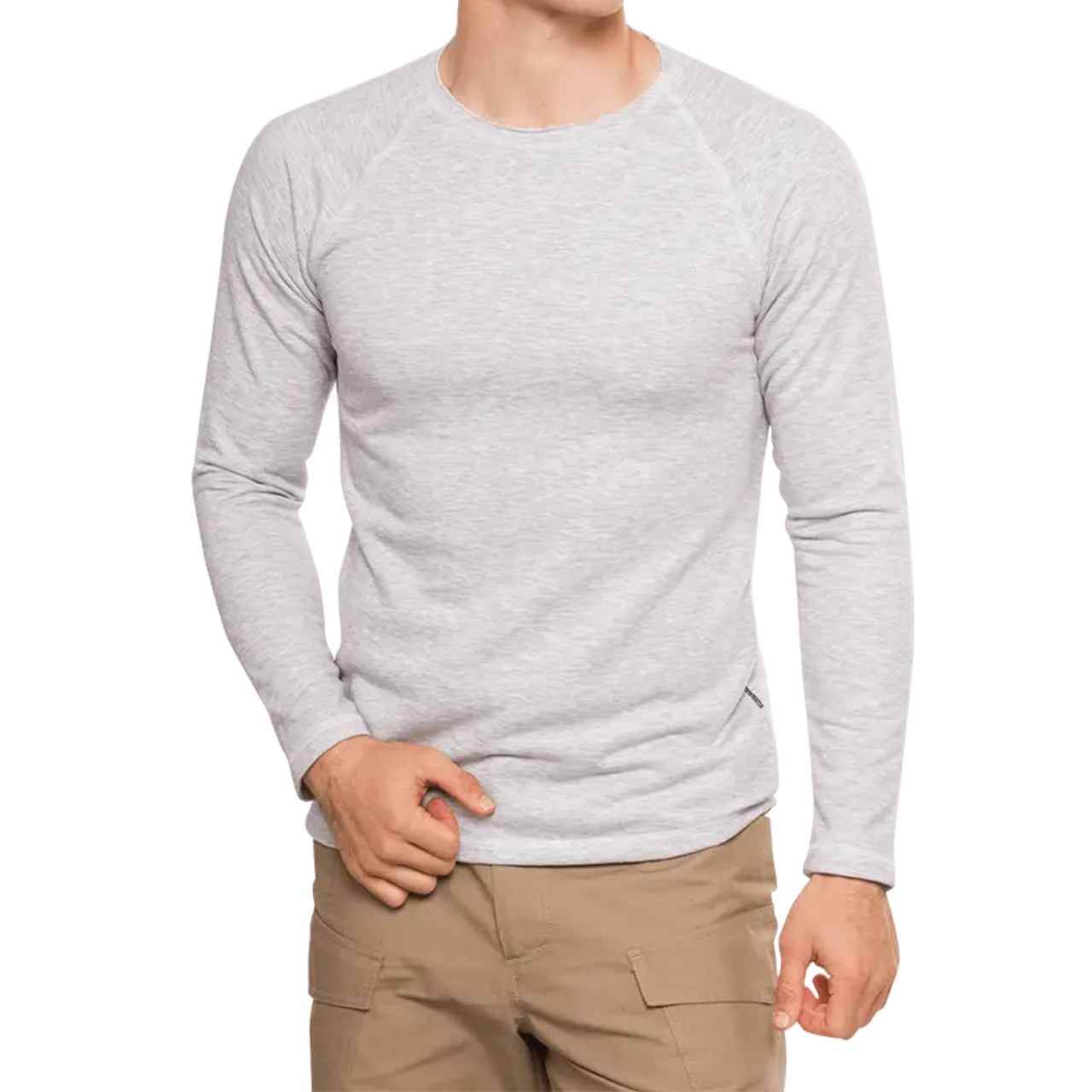 Світшот, пуловер чоловічий Brotherhood T.OR світло-сірий меланж, фото 1