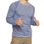 Світшот, пуловер чоловічий Brotherhood T.OR синій меланж, фото 4