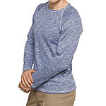 Світшот, пуловер чоловічий Brotherhood T.OR синій меланж, фото 5