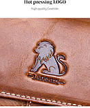 Чоловіча сумка через плече Натуральна шкіра Барсетка Чоловіча шкіряна сумка для документів планшет Чорна, фото 9