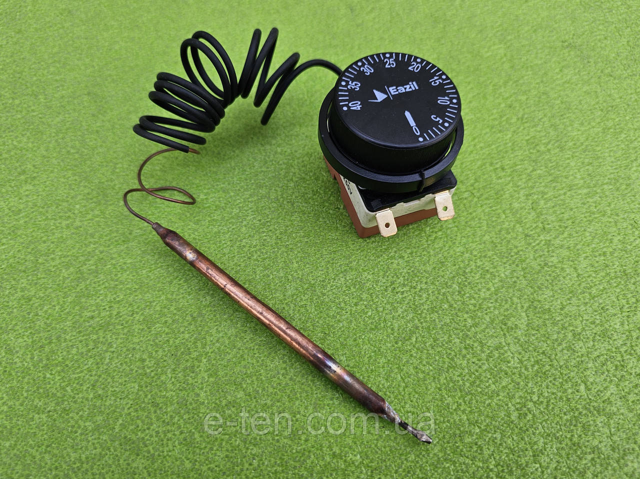 Термостат капілярний Eazil / Tmax=40°C / 16А / 220V / L=105см (на 2 контакти) до конвекторів