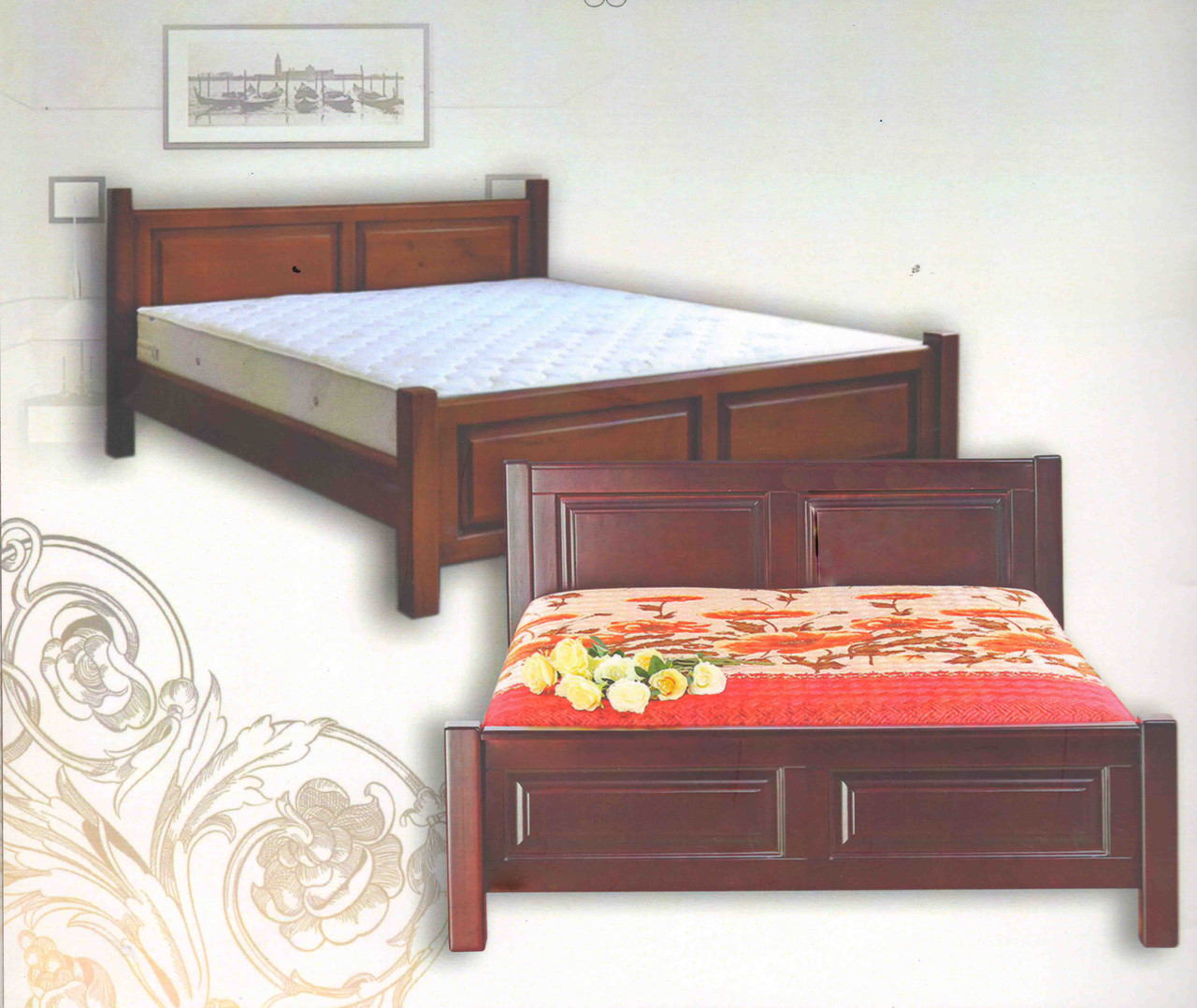 Кровать Ланита 160 + подмех (ID#480710257), цена: 17358 ₴, купить на ...