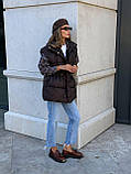 Жіночий демісезонний жилет з регулятором на таліі, фото 4