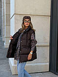 Жіночий демісезонний жилет з регулятором на таліі, фото 3
