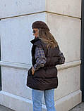 Жіночий демісезонний жилет з регулятором на таліі, фото 2