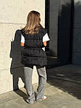 Жіночий демісезонний жилет з регулятором на таліі, фото 6