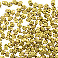 Бісер Super Duo 01720 Crystal Aztec Gold, 5 г