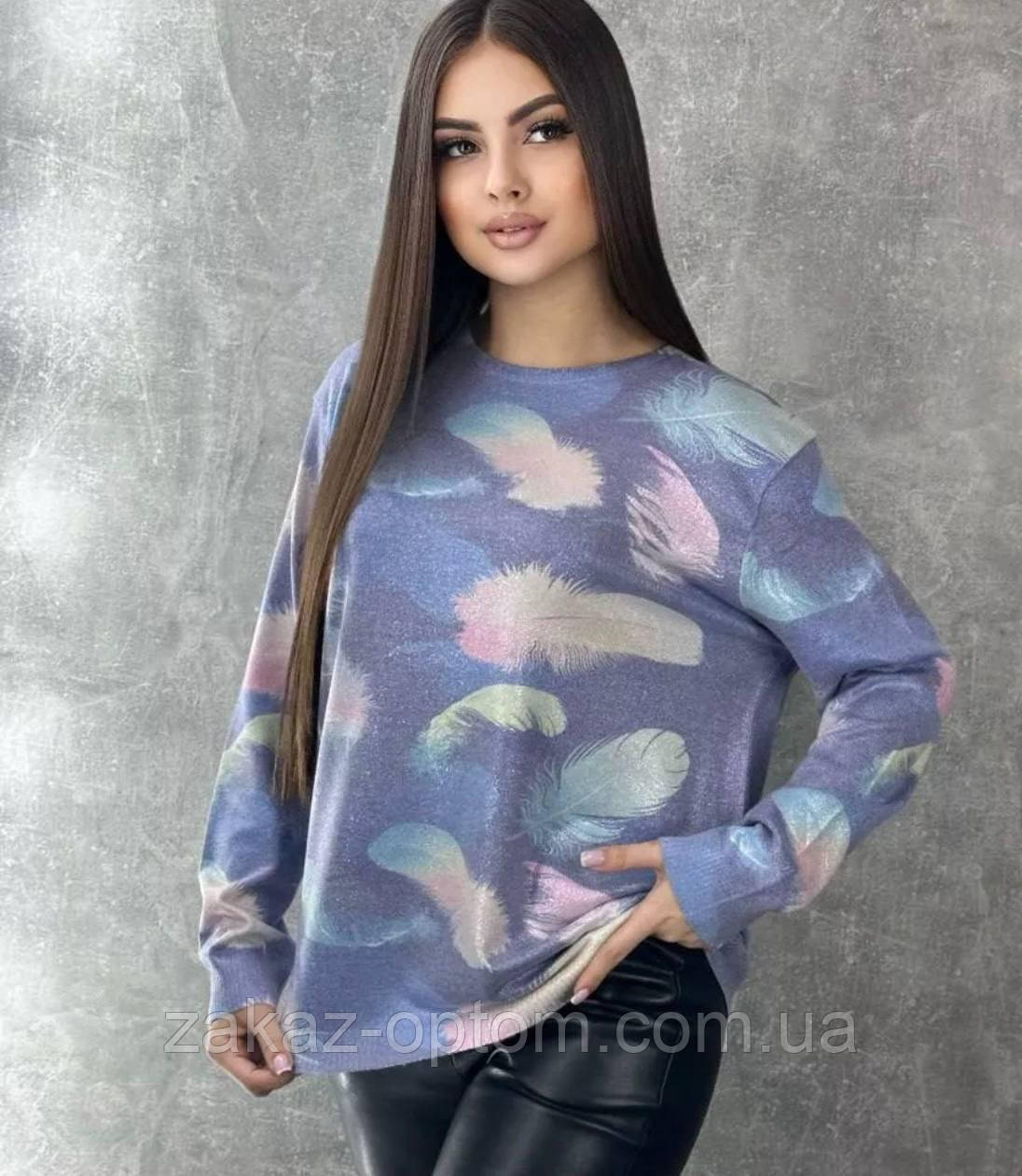 Светр жіночий напівбатал оптом (48-54) Китай 25215-139718