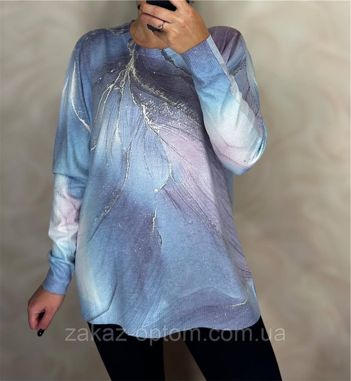 Светр жіночий напівбатал оптом (48-54) Китай 25209-139729