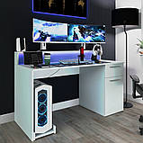 Комп'ютерний стіл Комбо NEW Білий, фото 3