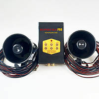 Акустичний відлякувач птахів КОРШУН- 8 PRO з двома динаміками, від шпаків, ворон, бакланів, щурок