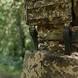 Каремат-сидушка піксель(36х27х2см ) Kiborg 20mm Cordura  Каремат під балістичний пакет, фото 7