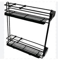 Карго Fbm 200 антрацит Ліве, напр Hettich повного висуву