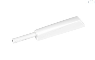 Штовхач врізний з магнітом і планкою GIFF PRIME Pusher-FT білий, фото 1