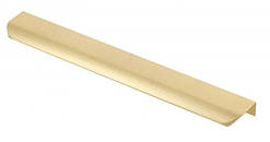 Ручка алюмінієва HEXA C=256 Світле брашироване золото