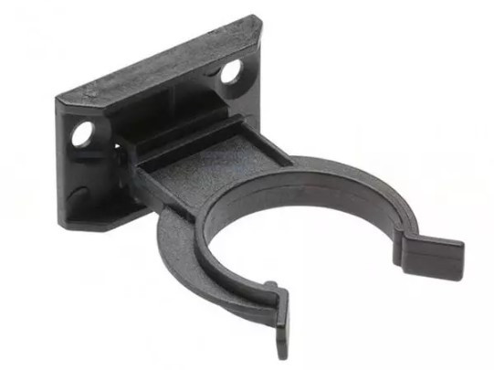 Кліпса для ніжки MLA пластикова чорна, фото 1