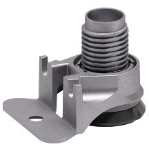 Опора INTEGRATO А, 25 мм, Italiana Ferramenta, цинк сплав + пластик (3010102000), фото 1