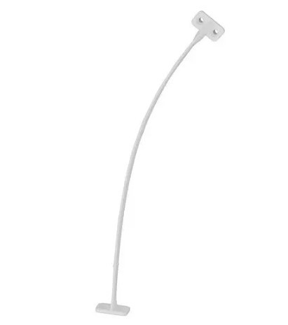 Обмежувач Hafele кута відкривання дверей білий, 200мм, фото 1