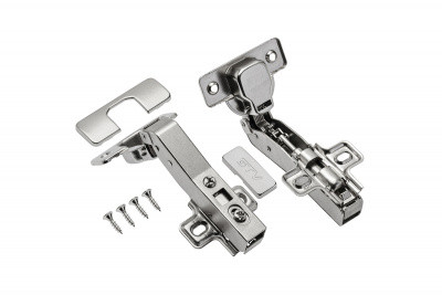 161 Завіс 45* GTV самодотягуючий гідравлічний S, фото 1