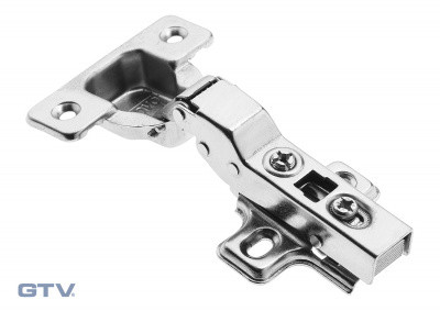 133 Завіс GTV STANDART напівнакладний самодотягуючий гідравлічний, clip-on, фото 1