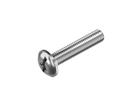 Гвинт М4*20 бурт цб PZ+PL DIN967