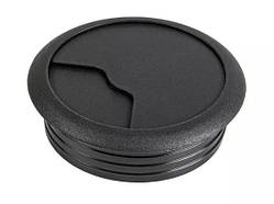 Заглушка під кабель GTV пластикова d-60 чорний