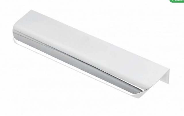 Ручка алюмінієва HEXA C=96 Хром, фото 1