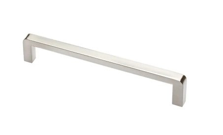 Ручка GTV BAGIO 192 мм Шліфована сталь, фото 1