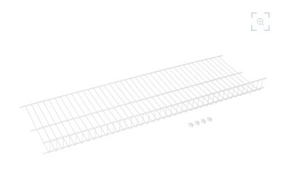 Полиця для взуття GIFF L-800 білий, фото 1
