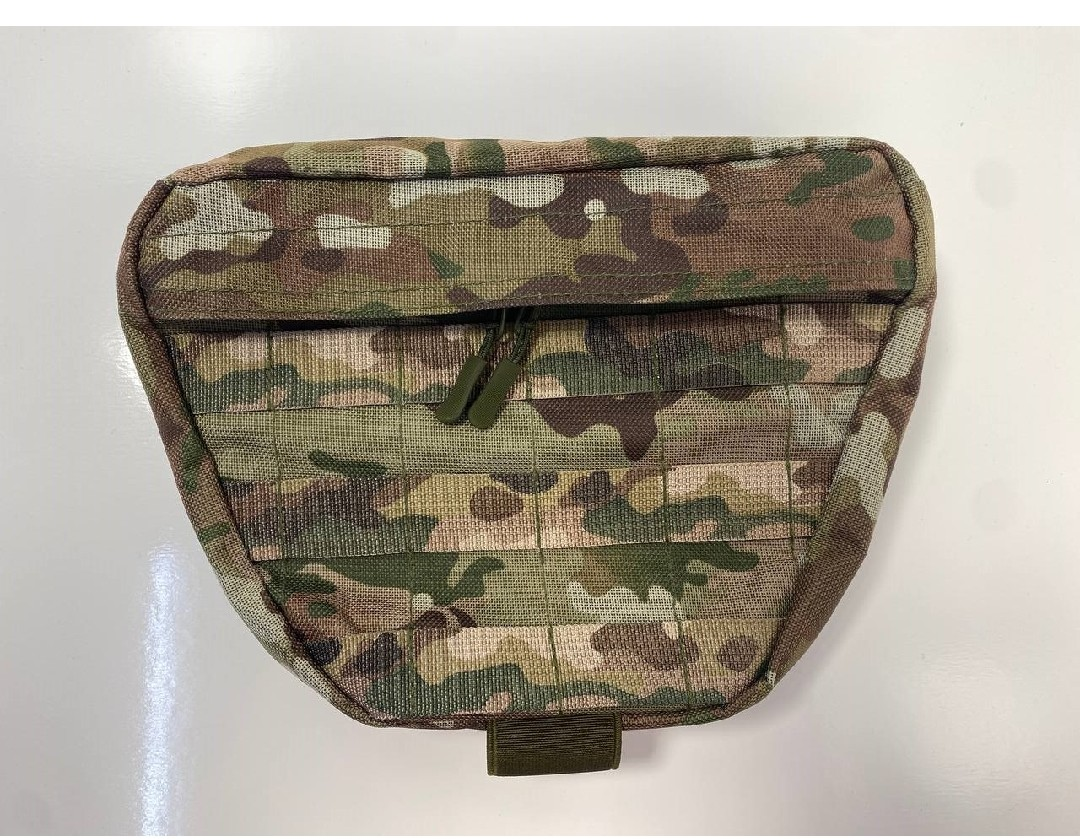 Підсумок-напашник малий  (олива) (піксель) (мультикам) (чорна), фото 1