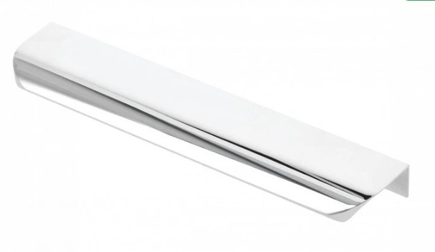 Ручка алюмінієва HEXA C=160 Хром, фото 1