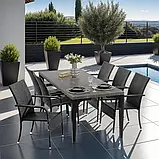 Набір із 2 стільців Girona з ротанга 58×7×90 см, навантаження до 120 кг, фото 10