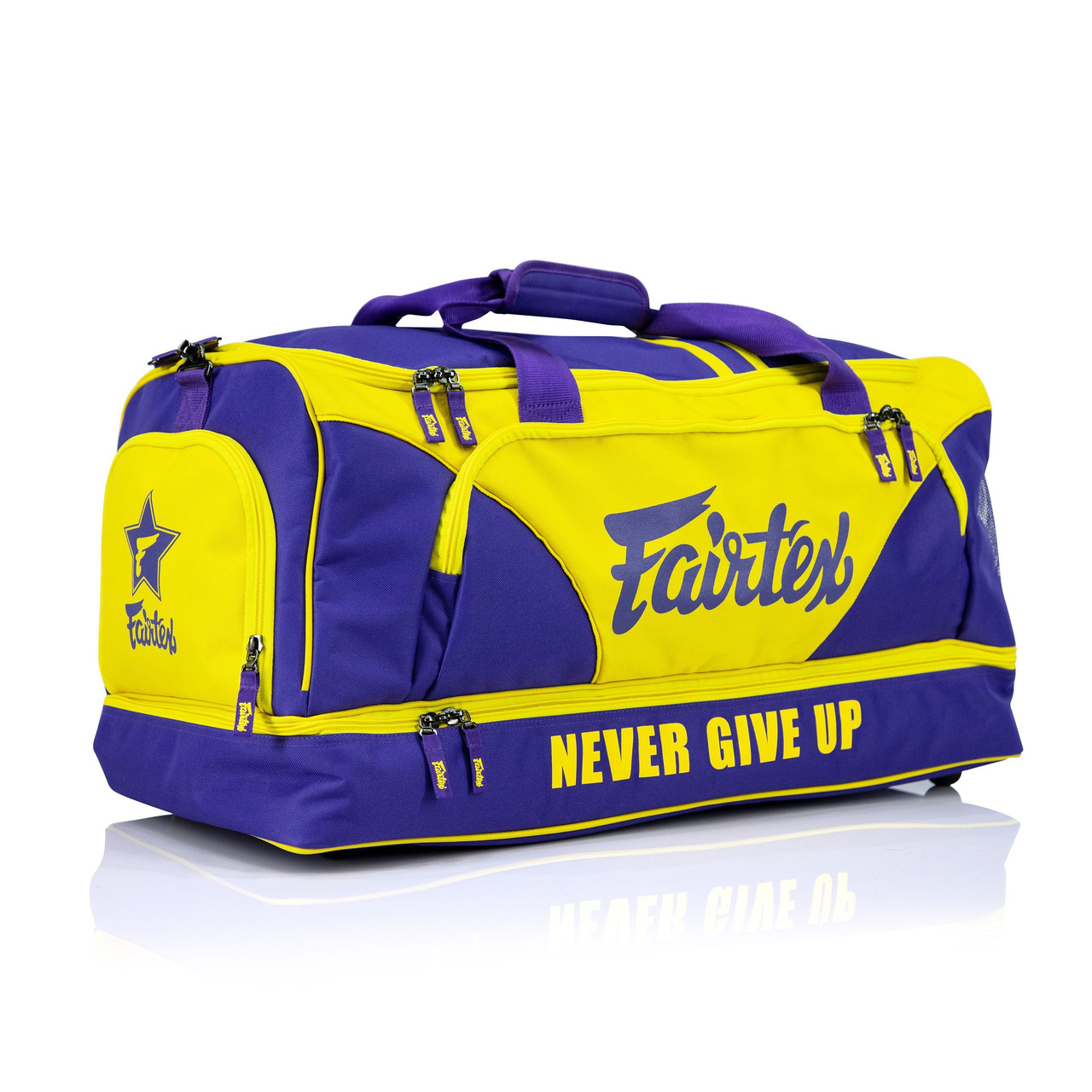 Спортивна сумка Fairtex BAG2 Purple/Yellow, фото 1