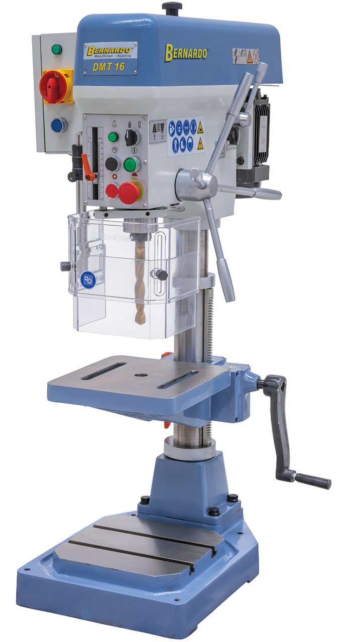 DMT 16 Промисловий свердлильний верстат по металу з реверсом (1,1 кВт) Bernardo