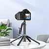 Селфі-монопод Hoco K21 Stream Aluminum Alloy Live Broadcast Holder Black, фото 8