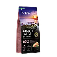 Profine Large Junior Salmon & Potatoes сухий корм для цуценят великих порід з лососем, 12 кг