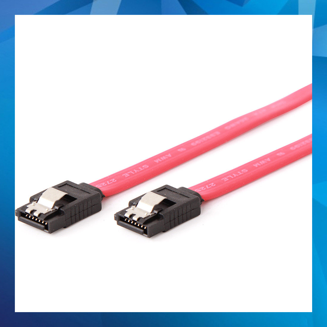 Кабель передачи данных Cablexpert (CC-SATAM-DATA-0.3M) SATAIII-SATAIII, 30см, фото 1