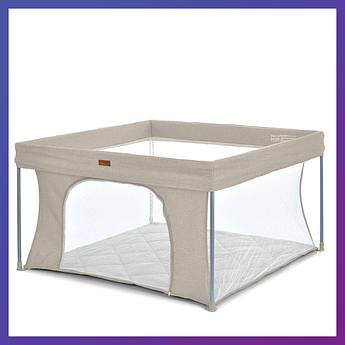Дитячий ігровий манеж прямокутний із сумкою El Camino ME 1196 SWIFT 4 Бежевий