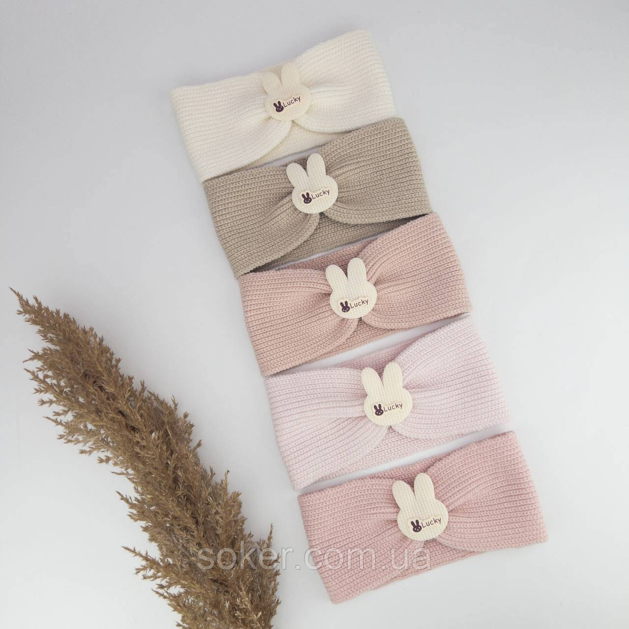 Шапка для дівчаток подвійна,тканина рубчик