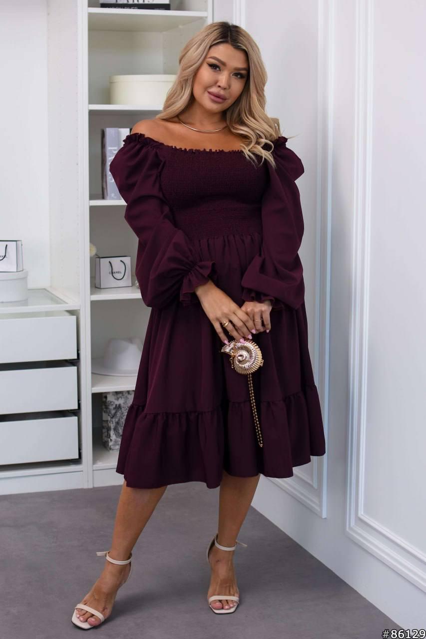 Жіноча сукня 48-50,52-54,56-58 (вф 500), фото 1