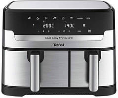 Мультипіч (аерофритюрниця) Tefal Dual Easy Fry&Grill Air Fryer EY905D10 UA