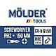 Отвертка крестовая, ударная с шестигранной опорой Molder, PH2x150mm (12шт/уп), фото 2
