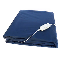 Електроковдра Shine EKB-2-220 з терморегулятором, 180x180 см, синє