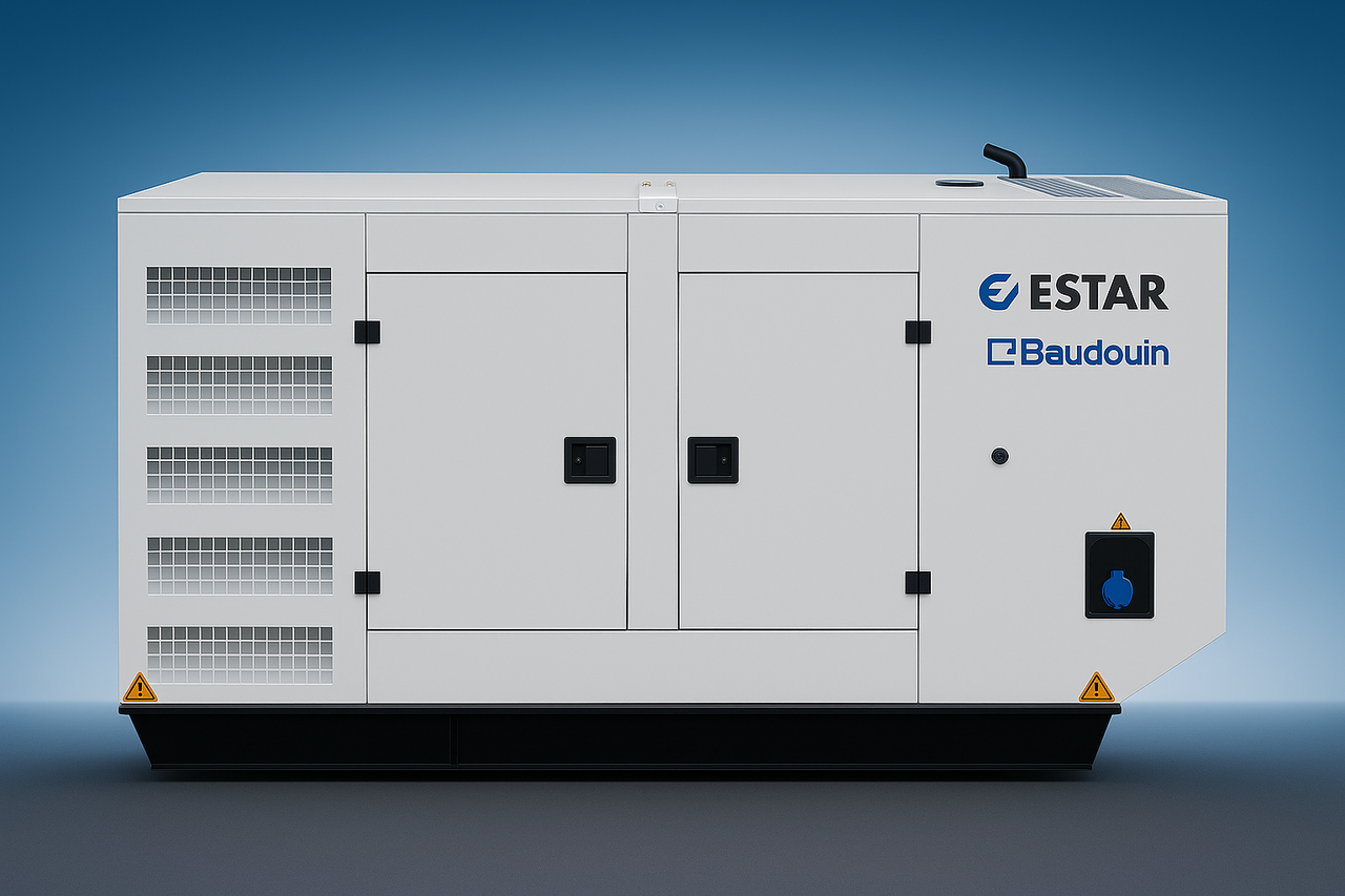 ⚡ Дизель генератор ESTAR BES-715 SA (572 кВт) ☝ АВР (підігрів і автозапуск)