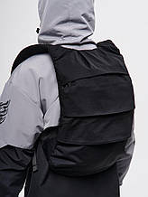 Рюкзак із рипстопа Панцир чорний