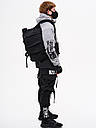 Рюкзак із рипстопа Панцир чорний, фото 7