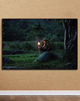 Картина для спальні - У Джунглях Тайланду - 40х60 см